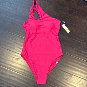 Summersalt Swim One Shoulder One Piece- Size 6